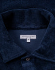 Engineered Garments Polo CP Velour Navy