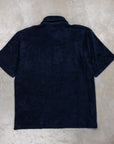 Engineered Garments Polo CP Velour Navy