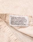 Engineered Garments Work Shirt Cotton Slab Beige