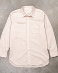 Engineered Garments Work Shirt Cotton Slab Beige