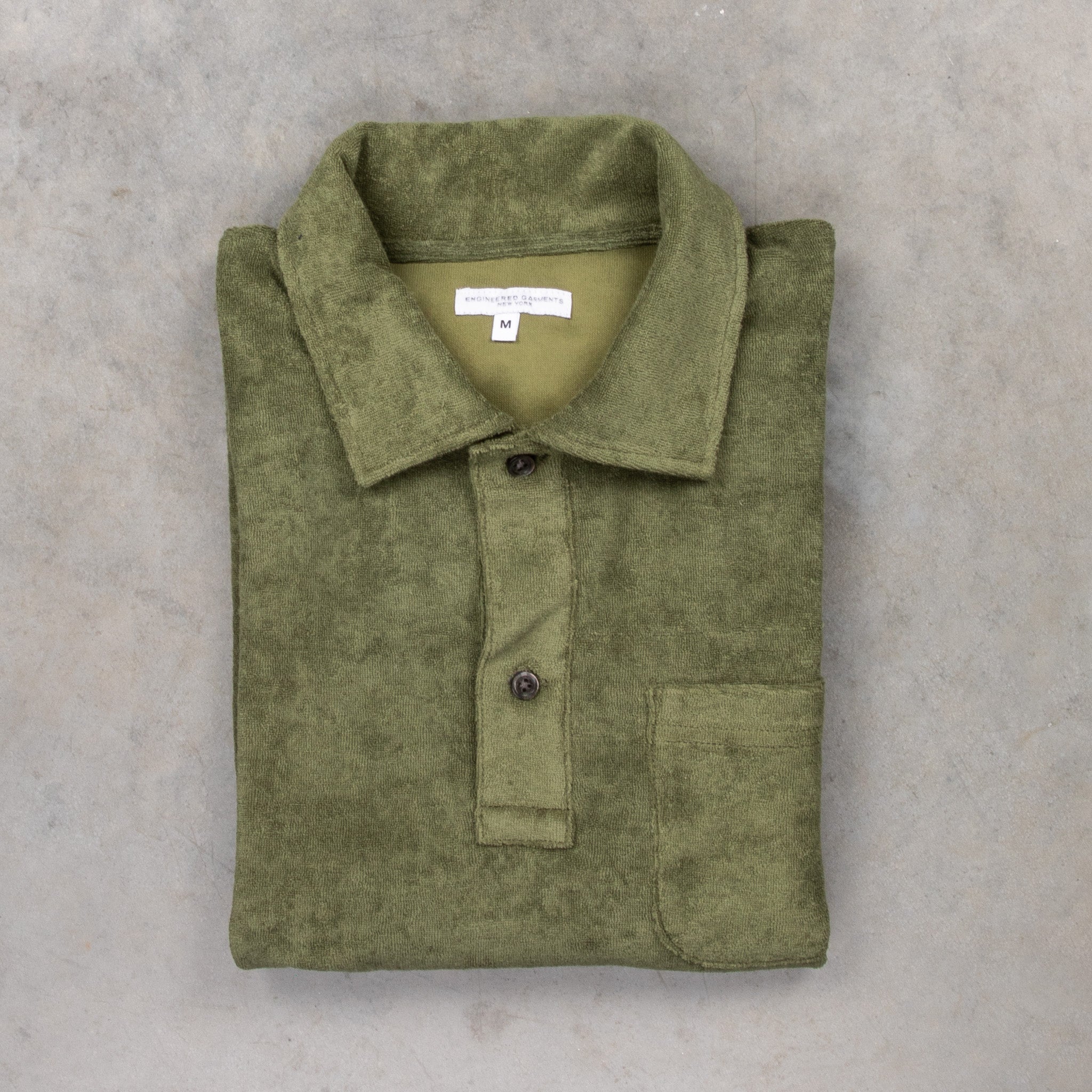 トップス Abu Garcia/CORDUROY POLO SHIRT OLIVE Buy Olive Green Regular Fit Short Sleeve Pique Polo Shirt from