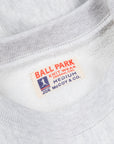 The Real McCoy's Heavyweight Crew Neck Silver