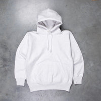 The Real McCoy's Heavyweight Hooded Sweatshirt Silver