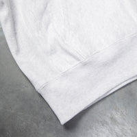 The Real McCoy's Heavyweight Hooded Sweatshirt Silver