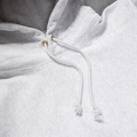 The Real McCoy's Heavyweight Hooded Sweatshirt Silver