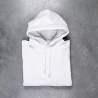 The Real McCoy's Heavyweight Hooded Sweatshirt Silver
