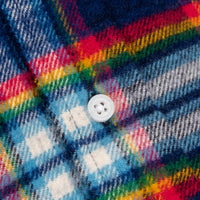 Gitman Vintage x Frans Boone Flannel Multi Navy Check - Anthony