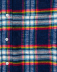 Gitman Vintage x Frans Boone Flannel Multi Navy Check - Anthony