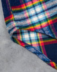 Gitman Vintage x Frans Boone Flannel Multi Navy Check - Anthony