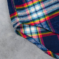 Gitman Vintage x Frans Boone Flannel Multi Navy Check - Anthony