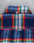 Gitman Vintage x Frans Boone Flannel Multi Navy Check - Anthony