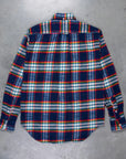 Gitman Vintage x Frans Boone Flannel Multi Navy Check - Anthony