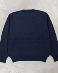 The Real McCoy's Summer Sweater Crew Neck Ink Blue