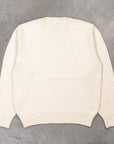 The Real McCoy's Summer Sweater Crew Neck Ecru