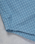 Gitman Vintage x Frans Boone Poplin Check Teal Russet White - Chad