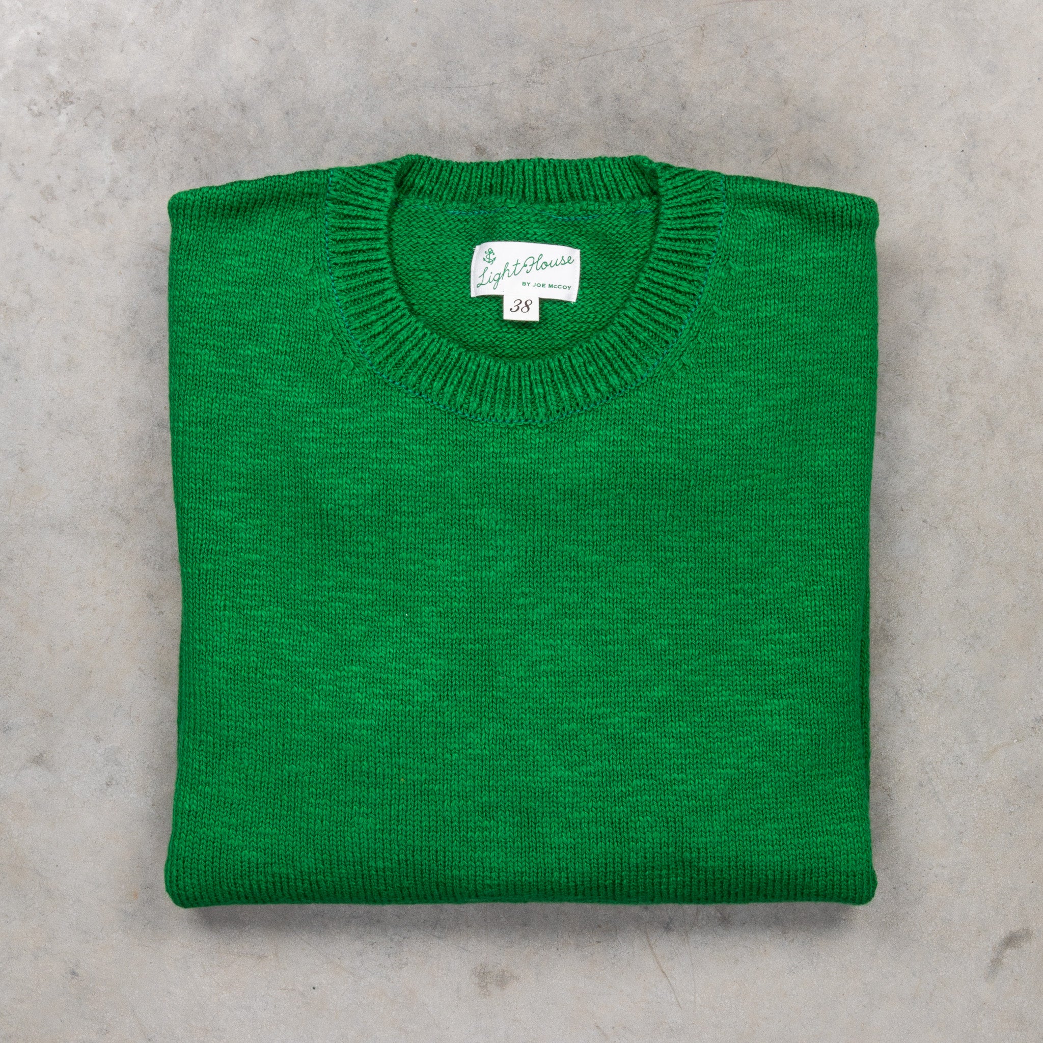 The Real McCoy&#39;s Summer Sweater Crew Neck Green