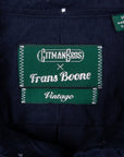 Gitman Vintage X Frans Boone Overdyed Navy Oxford - Lee