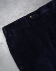 Rota Sport Medium Rise Slim Fit Corduroy Blu Notte