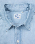 Orslow 8064 Chambray Work Shirt Bleach