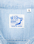 Orslow Bleached Chambray Work Shirt