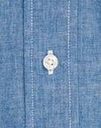 Orslow Button Down Washed Chambray Shirt