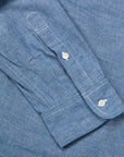 Orslow Button Down Washed Chambray Shirt