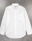 Orslow Button-Down Shirt White Chambray