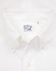 Orslow Button-Down Shirt White Chambray