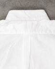 Orslow Button-Down Shirt White Chambray