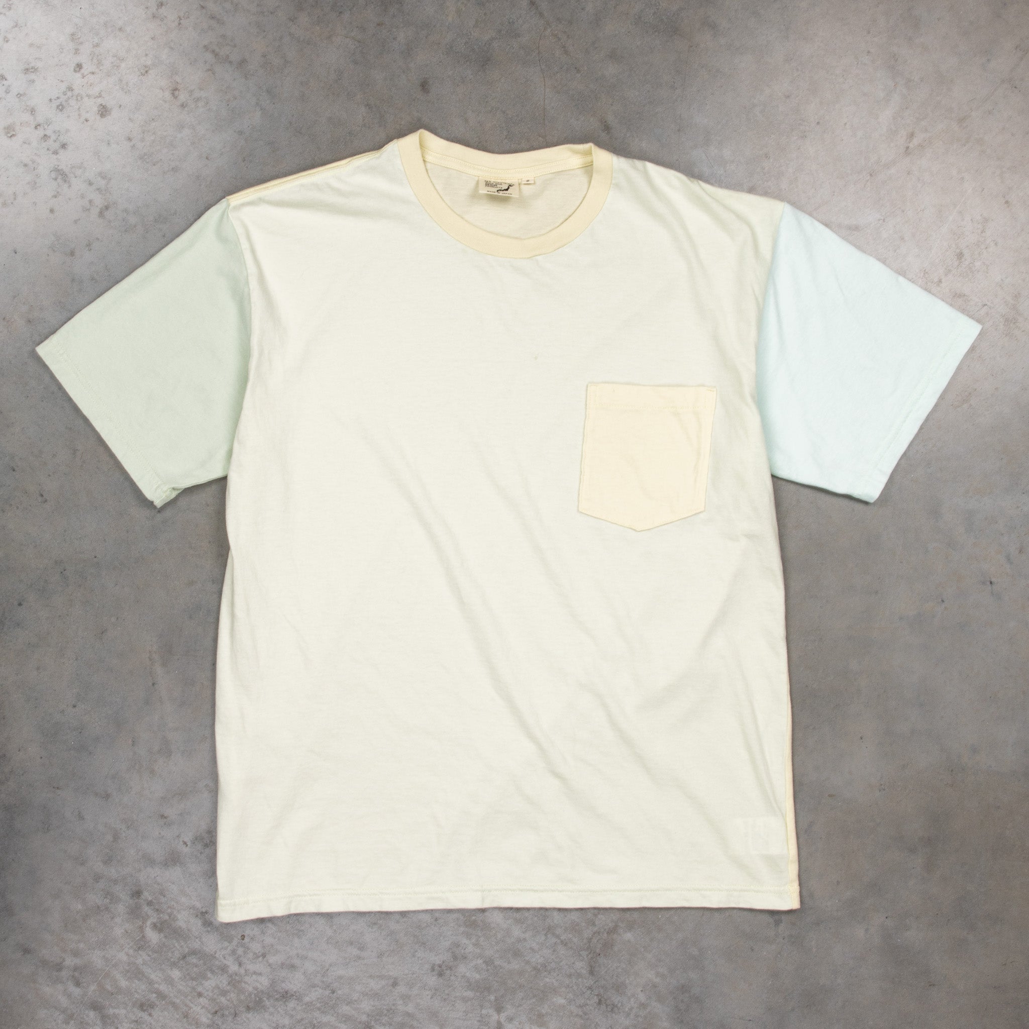 Orslow 4 Tone Pocket T-shirt Ice Green