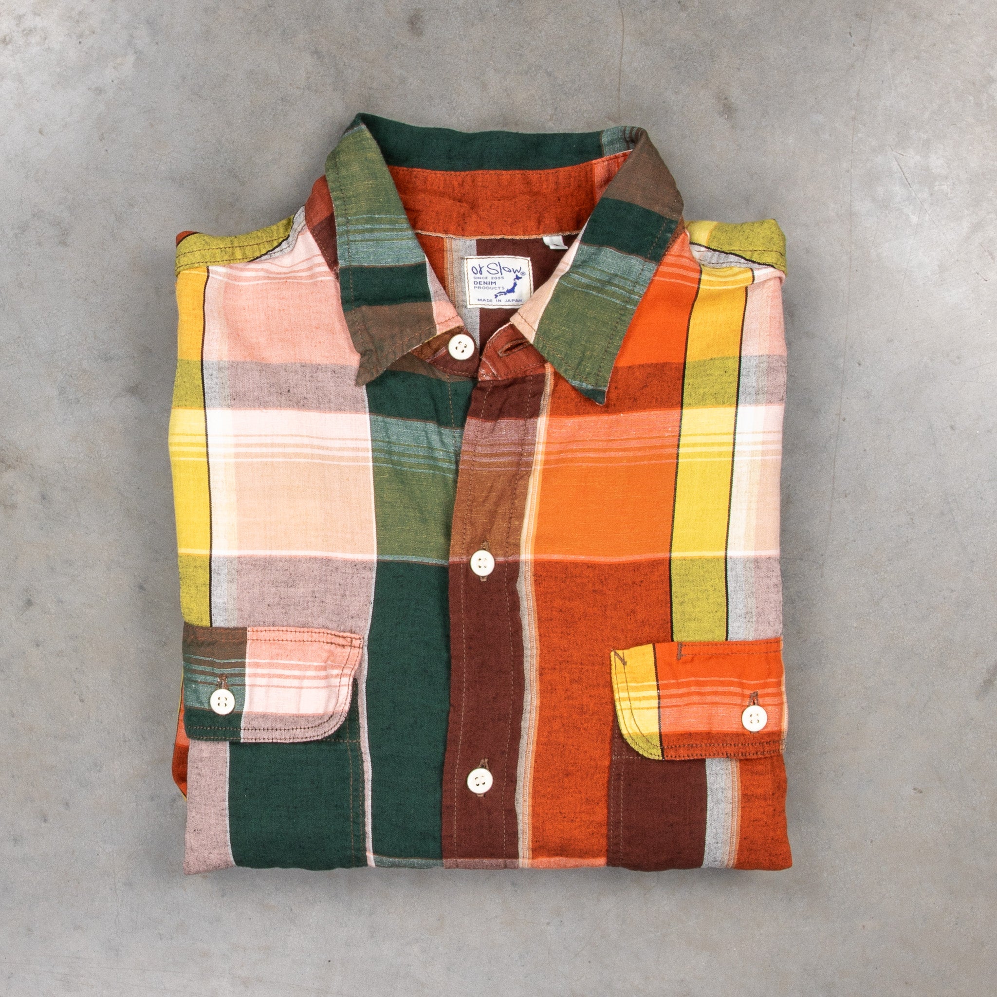 Orslow Original Check Work Shirt – Frans Boone Store
