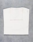 Drumohr Luxury 30G Cashmere Roll Neck Bianco Garza