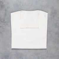 Drumohr Luxury 30G Cashmere Roll Neck Bianco Garza