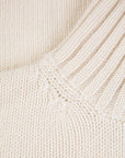 Drumohr Cashmere Tre Fili Dolcevita Bianco Sporco