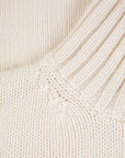 Drumohr Cashmere Tre Fili Dolcevita Bianco Sporco