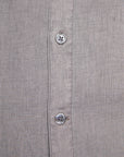 James Perse Classic Linen shirt Silver Grey