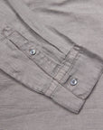 James Perse Classic Linen shirt Silver Grey