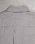 James Perse Classic Linen shirt Silver Grey