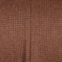 De Petrillo Benny Wool Flannel Prince Of Wales Marrone