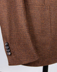 De Petrillo Benny Wool Flannel Prince Of Wales Marrone