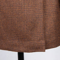 De Petrillo Benny Wool Flannel Prince Of Wales Marrone