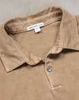 James Perse Revised Polo Cashew