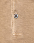 James Perse Revised Polo Cashew