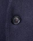 De Petrillo Benny Wool and Cashmere Jersey Jacket Blu Notte