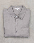 James Perse Classic Linen shirt Silver Grey