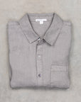 James Perse Classic Linen shirt Silver Grey