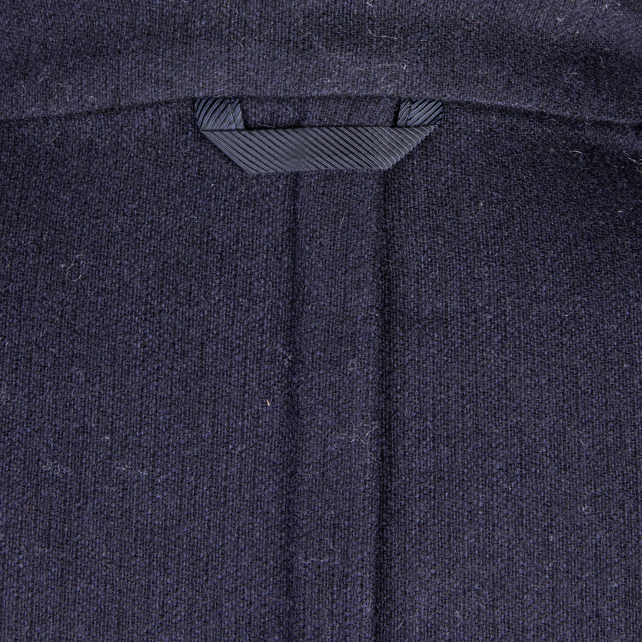 De Petrillo Benny Wool and Cashmere Jersey Jacket Blu Notte
