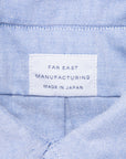 Far East Manufacturing Oxford Button-down Shirt Blue