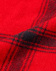 RRL Kaplan Wool Shearling-Collar Plaid Jacket