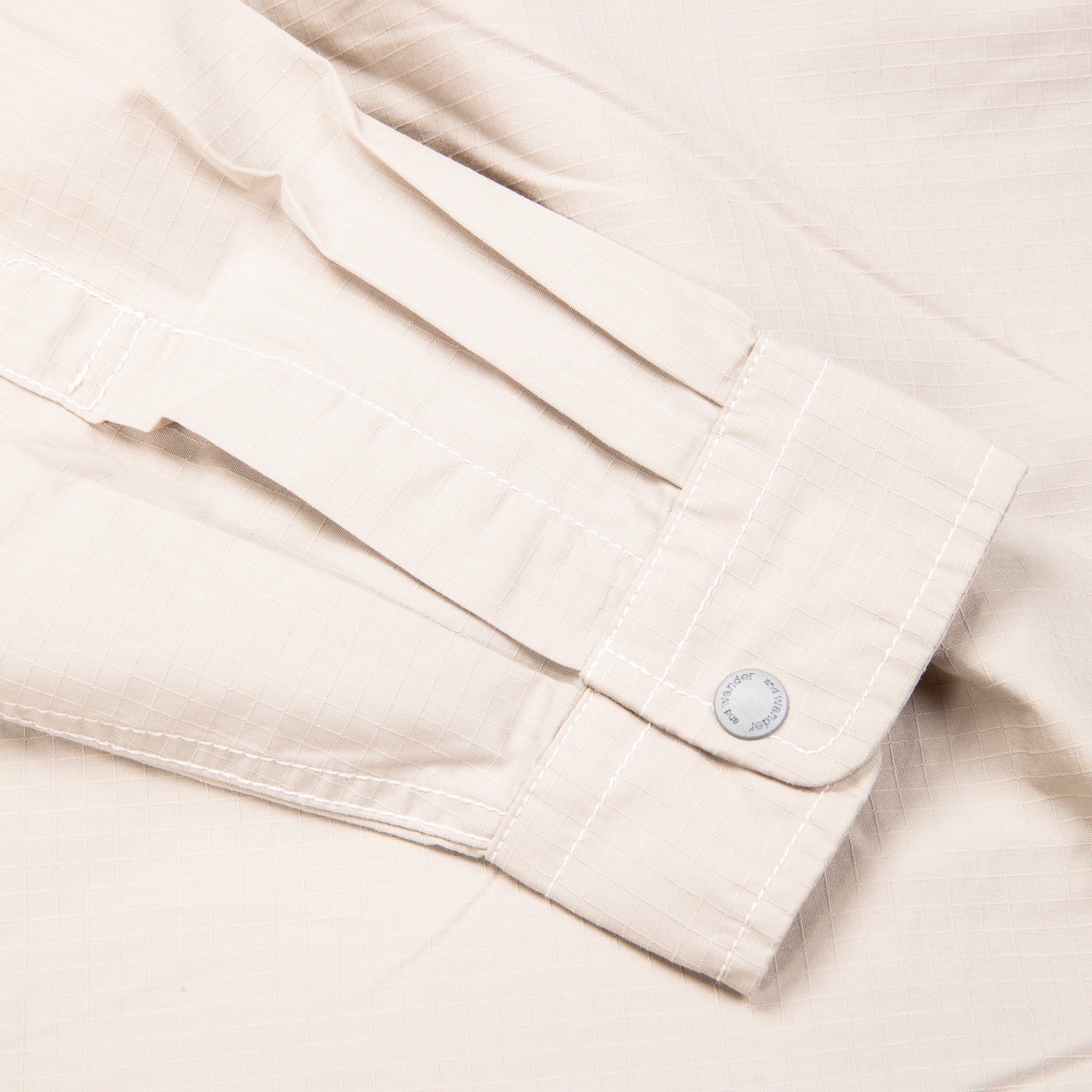 And Wander Dry Rip Shirt Jacket L. Beige – Frans Boone Store